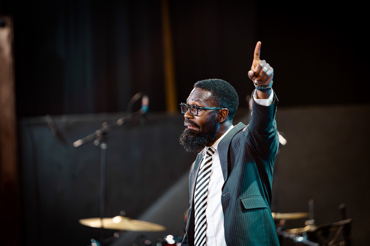 Rev. Benjamin Kasankya ministering
